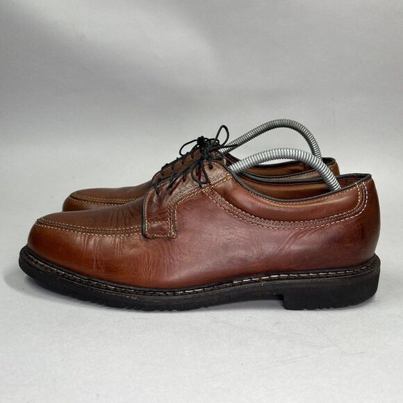 Allen‎ Edmonds Men\'s Size 10 Wilbert Brown Leather Comfort Shoes main image 8